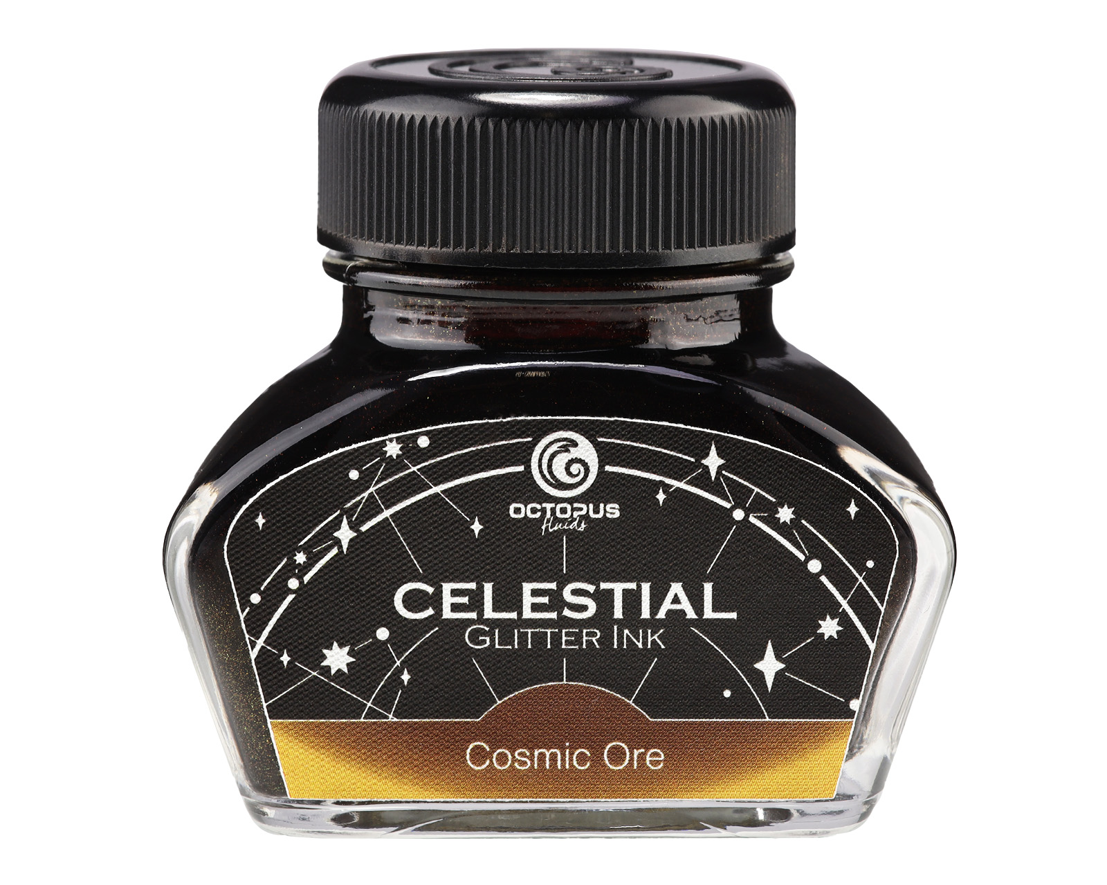 Octopus Füllhalter Tinte Glitzer Cosmic Ore 30 ml