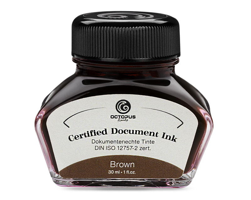 Octopus Document Ink Brown 30 ml