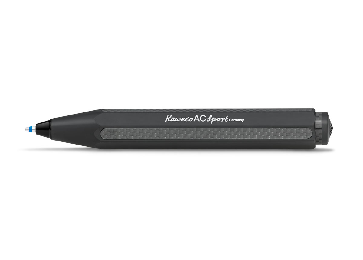 Kaweco AC SPORT Kugelschreiber Carbon schwarz