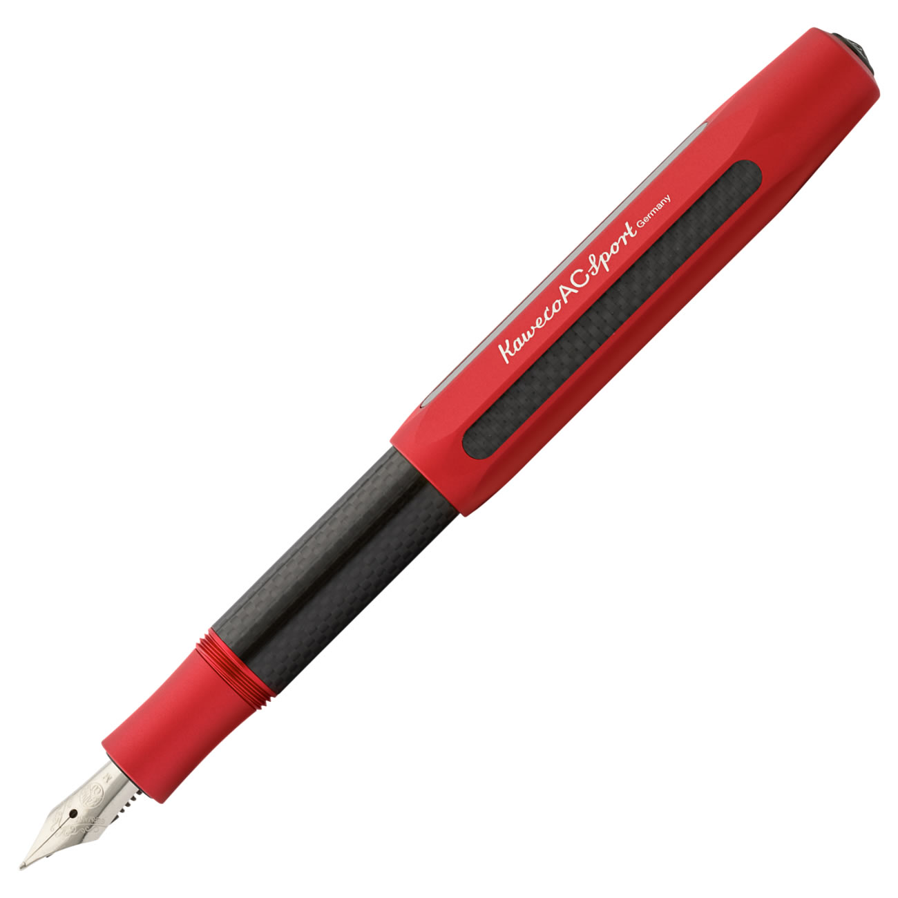 Kaweco AC SPORT Füllhalter Carbon rot B