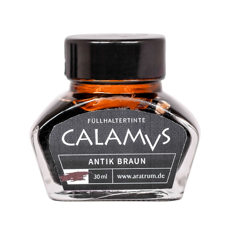 CALAMVS Füllhaltertinte antik braun 30 ml