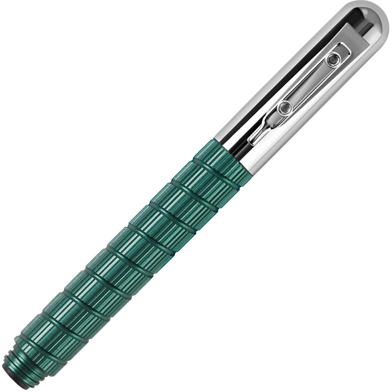 3.6.5 OFFICINA END MILL - BICHROME  FRESA/END MILL | FOUNTAIN PEN | CHROME/GREEN