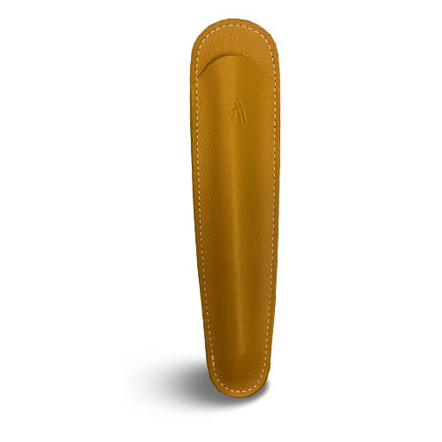 RECIFE LARGE SOFT PEN POUCH * RIVIERA SAFFRON