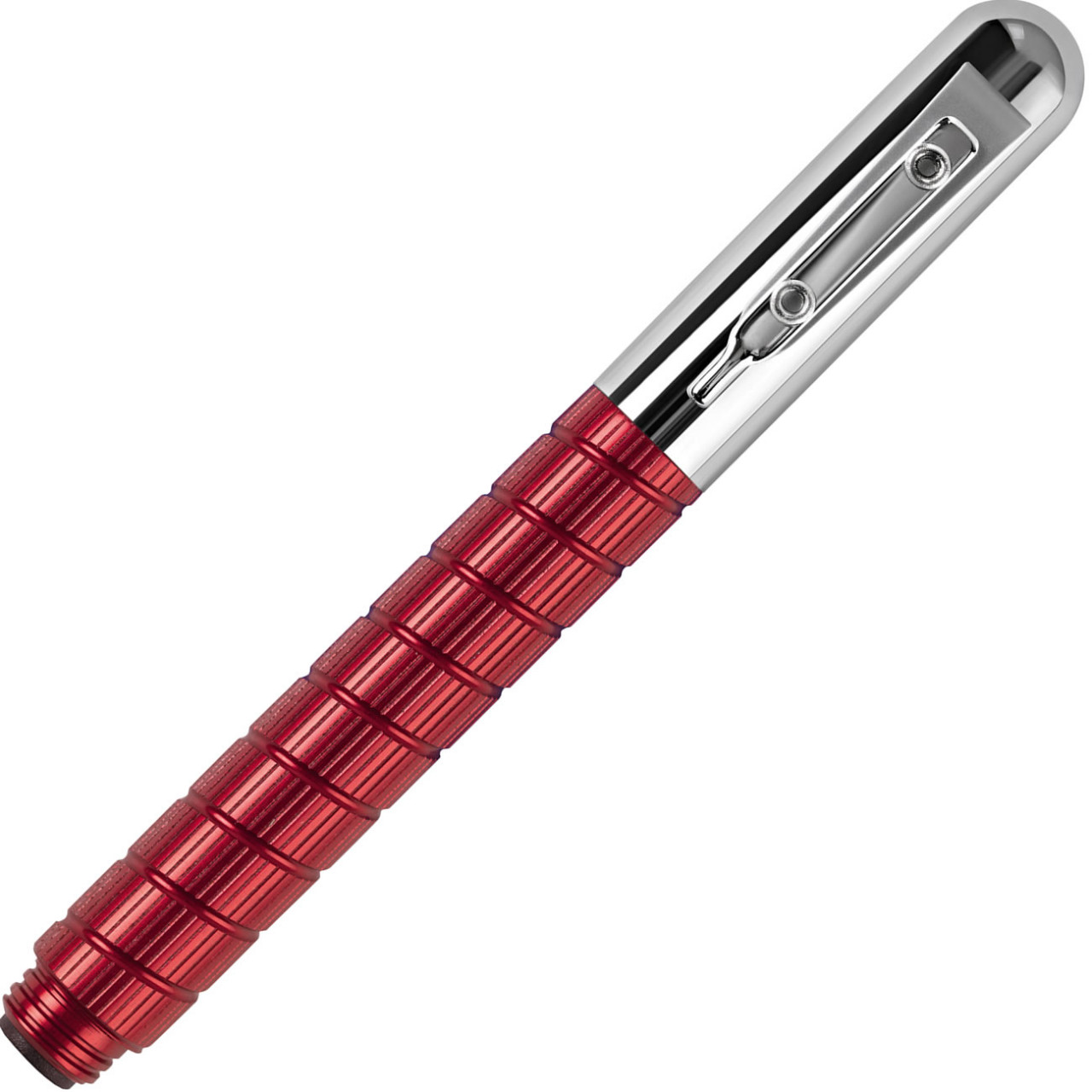 3.6.5 OFFICINA END MILL - BICHROME  FRESA/END MILL | FOUNTAIN PEN | CHROME/RED
