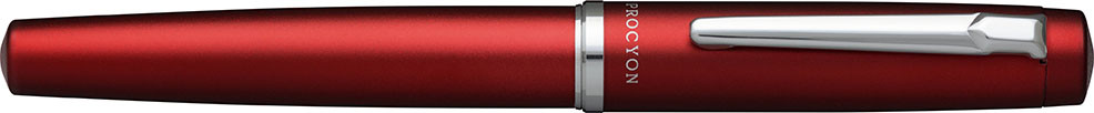 Platinum PROCYON Füllhalter Carmine Red F  <Office Pack>
