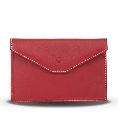 RECIFE SMALL ENVELOPE 2 CARDS * RIVIERA RED
