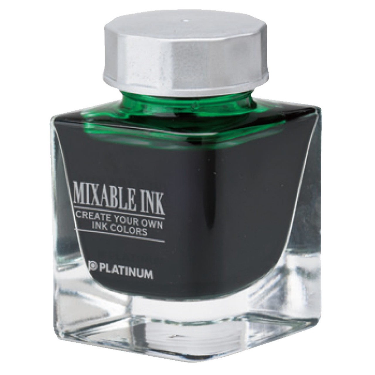 Platinum Dyestuff 'Mixable' bottle ink 20cc Leaf Green
