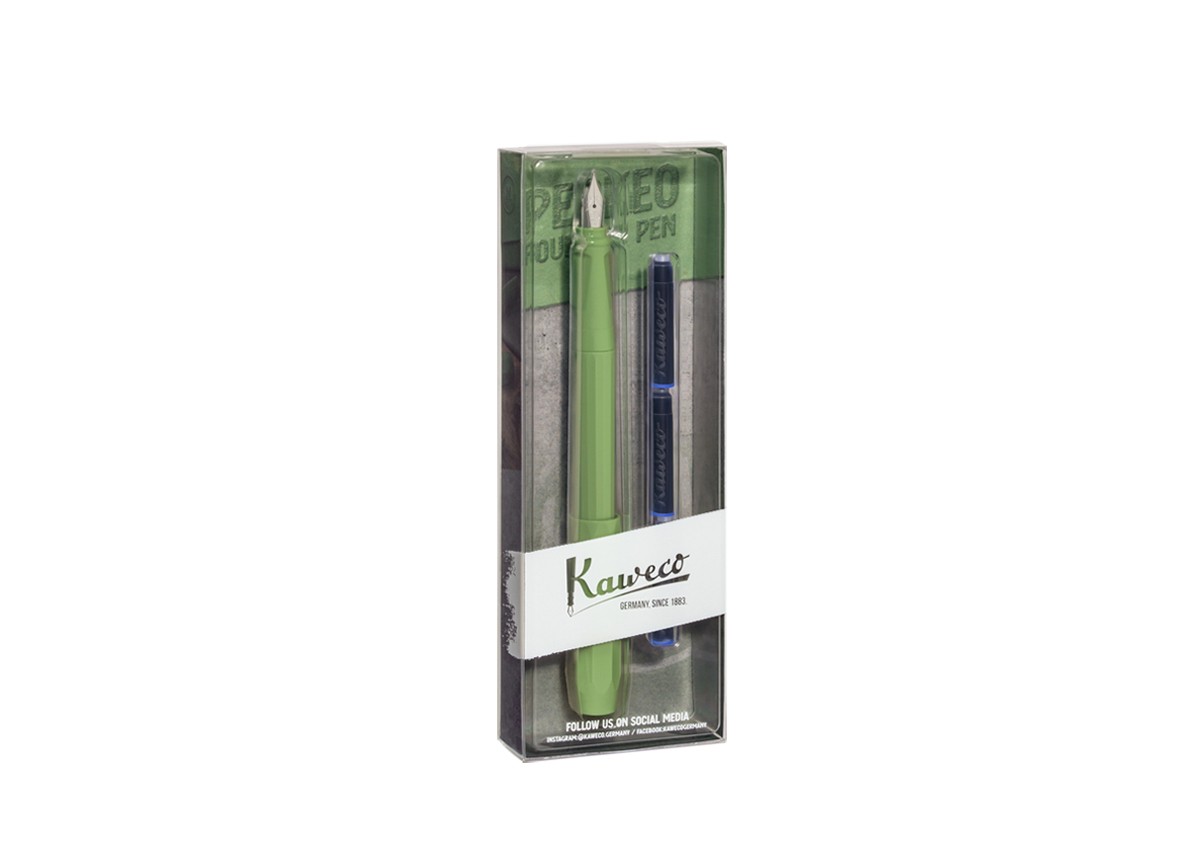 Kaweco PERKEO Füllhalter Jungle Green M Blister (neu)