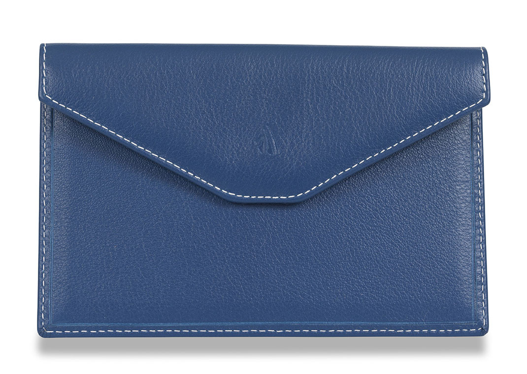 RECIFE SMALL ENVELOPE 2 CARDS * RIVIERA BLEU