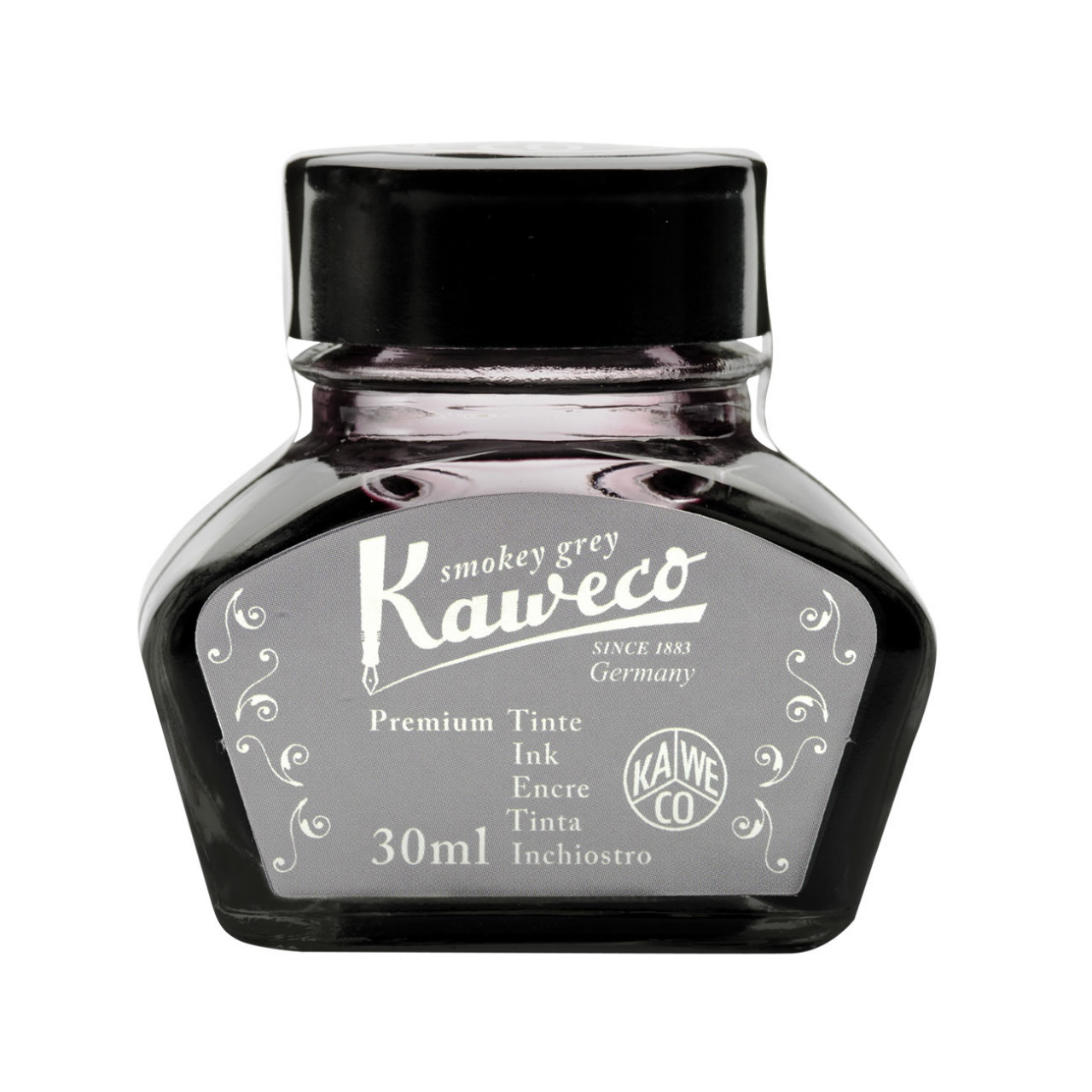 Kaweco Tintenglas 30 ml rauchgrau