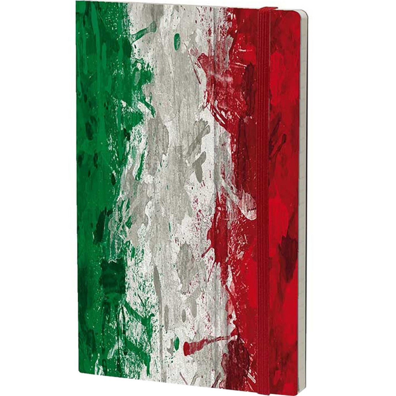Stifflexible Notizbuch HISTORICAL NOTES 13 x 21 cm 192 S.,
ITALIANS DO IT BETTER (Italy Flag)