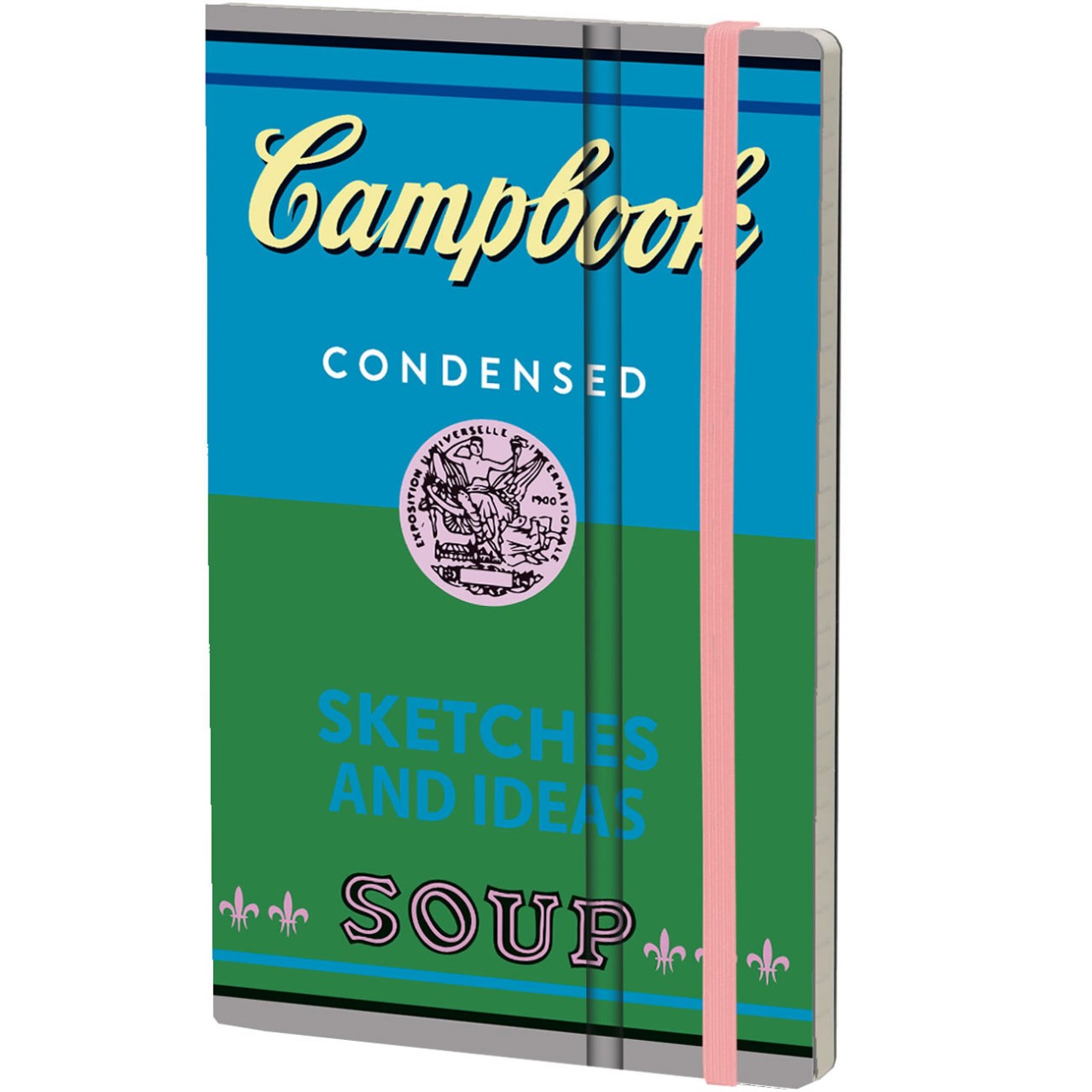 Stifflexible Notizbuch CAMPBOOK 9 x 14 cm 144 S., SKETCHES AND IDEAS