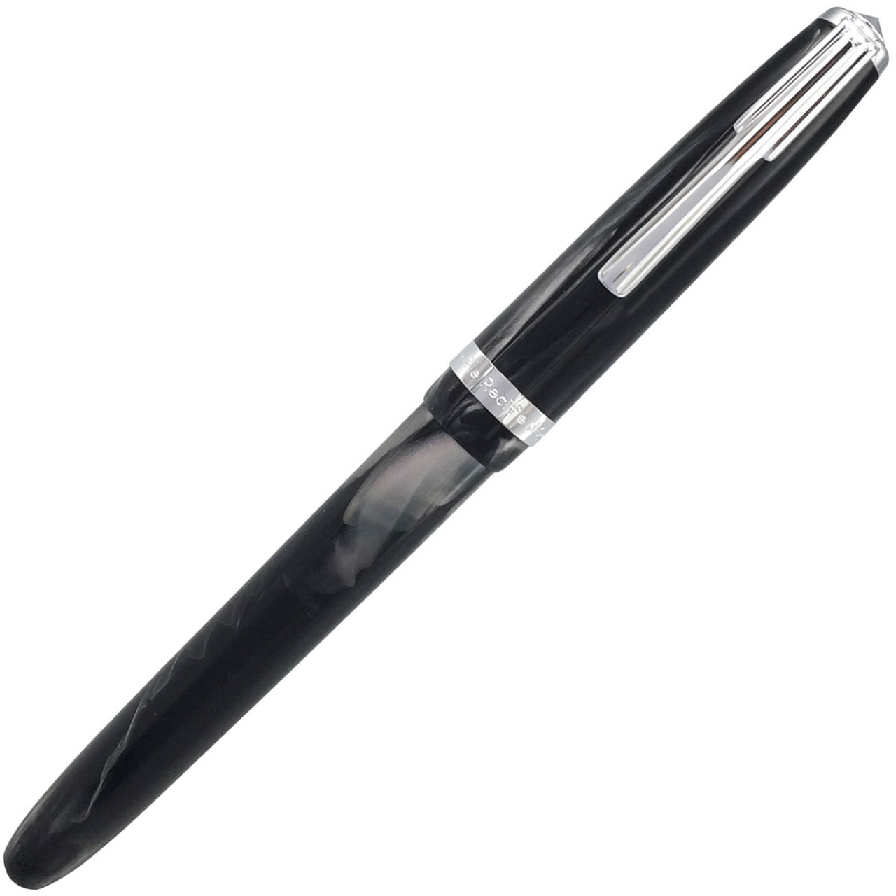 RECIFE AMBER TRAVELLER GREY FOUNTAIN PEN BROAD